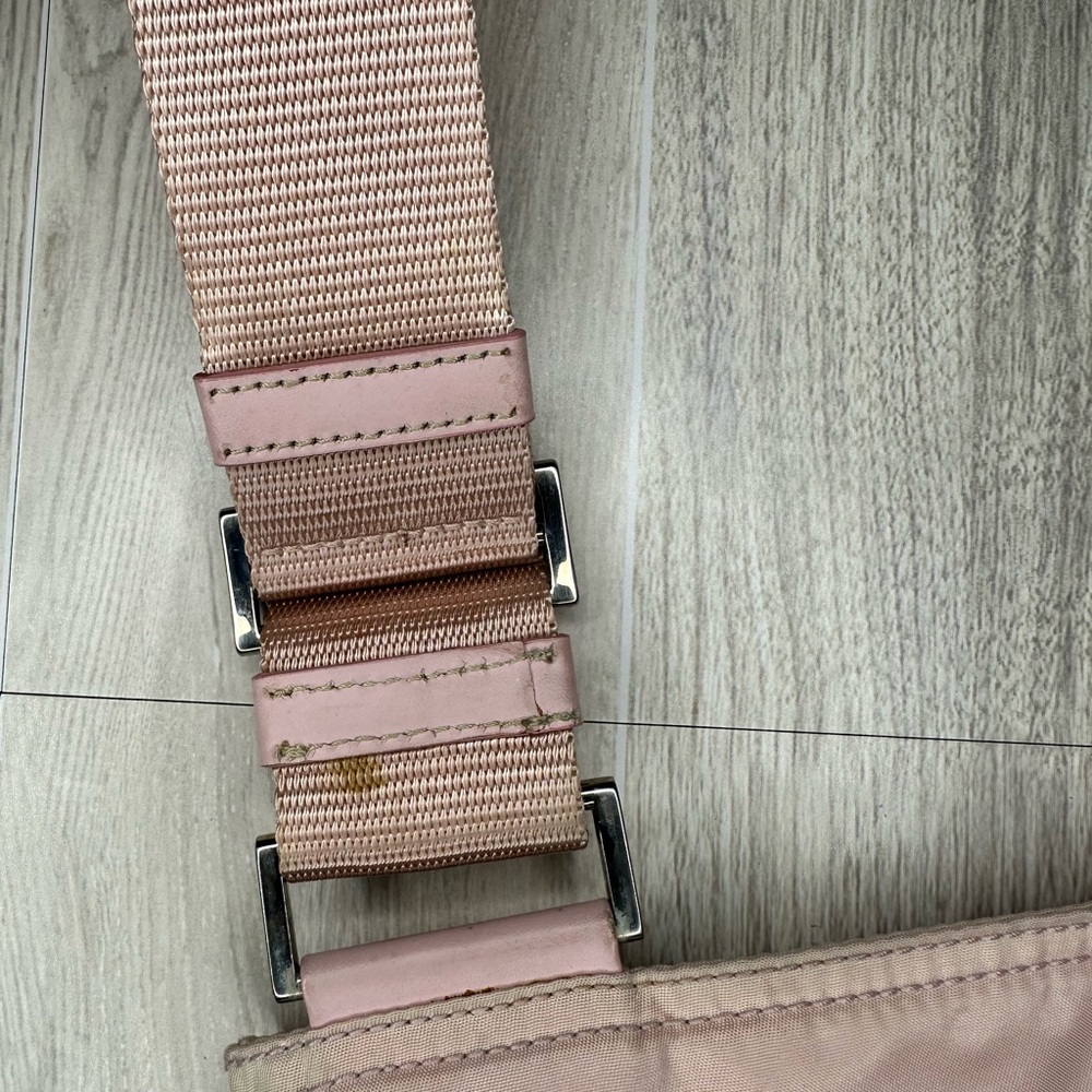 Prada Pink Nylon Shoulder Bag - Picture 5 of 15